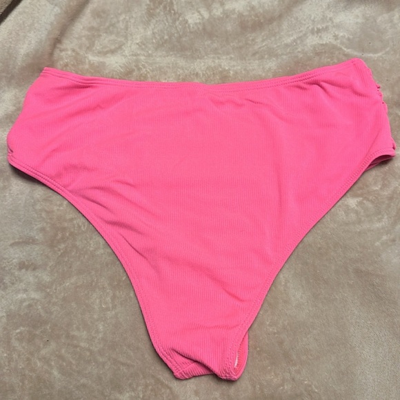 SHEIN Swim Curve Summer Beach Plus Size Women's Front Knot Wide Strap Bikini Set - Picture 9 of 12